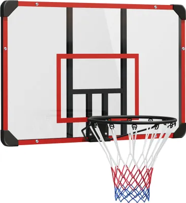 Produktbild von SPORTNOW Basketballkorb Basketballbrett mit Korb Wandmontage für Outdoor, Stahl