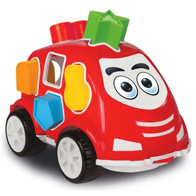 Produktbild von Jamara Kinderlernspiel Formauto, 1 Jahr(e), Mehrfarbig, Rot