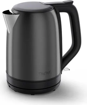 Produktbild von Tefal Subito KO5S08E0 Wasserkocher, 1,7 l, 2400 W, Schwarz, Edelstahl