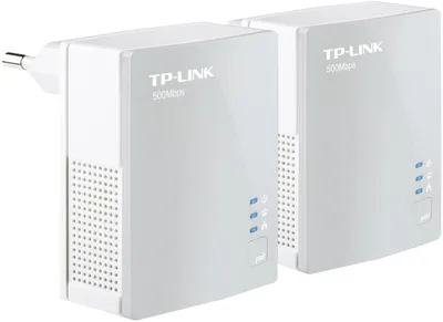 Imagen del producto de TP-LINK TL-PA4010 KIT Powerline AV600 Mini