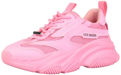 Imagen del producto de Zapatillas deportivas de plataforma "Possession" de Steve Madden para mujer, color rosa intenso, talla 40 EU