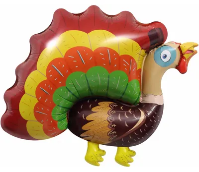 Image de Ballon en forme d'animal, ballon d'autruche, 64x64 cm – Décoration d'automne pour fête de Thanksgiving