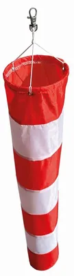 Obrázek produktu pro Paul Günther 1311 – WINDSOCK RED WHITE, větrná zvonkohra, 60 x 12 cm