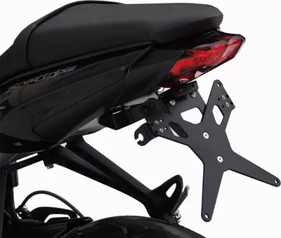 Produktbild von ZIEGER X-Line Kennzeichenhalter kompatibel mit Triumph Street Triple 675