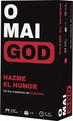 Zdjęcie produktu dla Asmodee Omaigod, Imprezowa gra karciana, 60 min, Dorosły, 18 lat(a), Każda płeć, Czarny