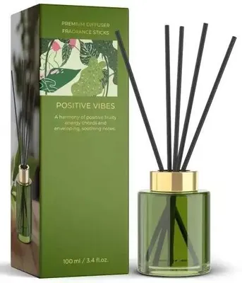 Produktbild von Bartek Candles Duftdiffusor Raumduft Positive Vibes, 100 ml, 20,5 cm Höhe