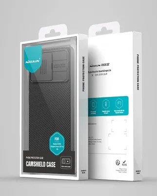 Produktbild von Nillkin CamShield Hard dėklas skirtas Poco X6 Pro 5G juodos spalvos