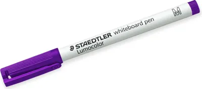 Image de 10 marqueurs Lumocolor 301-6 pour tableau blanc, Lumocolor violet