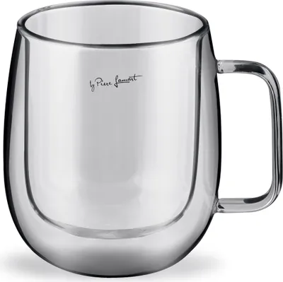 Obrázok produktu pre LAMART LT9035 Dvojité TERMO borokremičité poháre pre studené a teplé nápoje, sklo, číra, 350ml,  výška 11,2cm