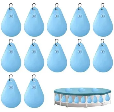 Zdjęcie produktu dla Worki na wodę do plandeki basenu PVC 12 sztuk 35X24 cm obciążniki