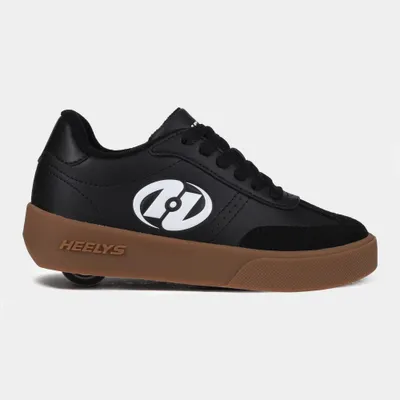 Produktbild von Heelys Goleeh Schwarz/Weiß/Gummi Bequeme Rollschuhe mit abnehmbaren Rollen & Gummisohle