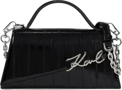 Obrázok produktu pre KARL LAGERFELD K SIGNATURE SLIM CB EEL ST Čierna