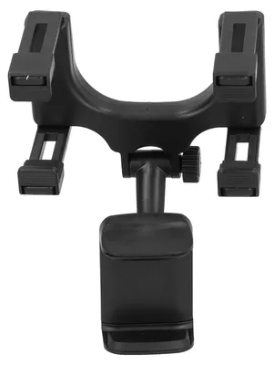 Produktbild von Universelle Kfz-Handyhalterung mit 360°-Drehung, Rückspiegelhalterung und GPS-Navigationsständer