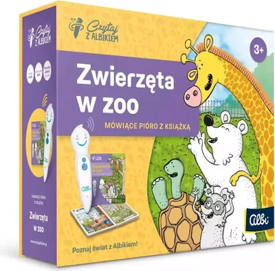 Zdjęcie produktu dla Czytaj z Albikiem Zestaw. Zwierzęta w Zoo