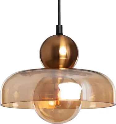 Produktbild von Pendelleuchte Metall und Glas Cailin Bernstein