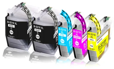 Produktbild von 5er Pack Druckerpatronen LC3219 LC3219XL kompatibel mit MFC-J5335 J5335DW