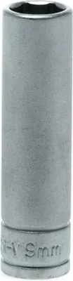 Produktbild von Lange 6-Kant-Stecknuss mit 1/4"-Griff 9 mm