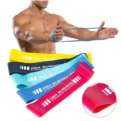 Produktbild von DBX BUSHIDO Set Mini Band Trainingsbänder Power Band