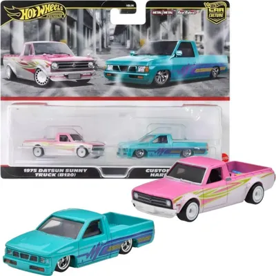 Obrázek produktu pro Hot Wheels HRR78, Sada vozidel, 3 rok/roky, Kov, Modrá, Růžová