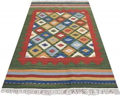 Immagine prodotto di Kelim classic K-14 verde (170x230 cm)