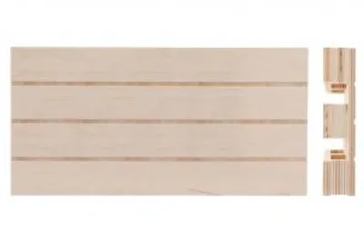 Produktbild von H&H Schneidebrett-Set, rechteckig, aus Holz, Maße: 30 x 15 cm