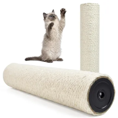 Kratzbaum-Set für Katzen, 670 g, 38x16x8 cm