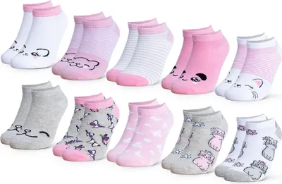 Produktbild von Occulto Kinder Sneaker Socken Motive 10er Pack (Modell: Motivo) Cat 27-30