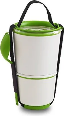 Zdjęcie produktu dla Black + Blum Lunch Pot - White / Lime BP001