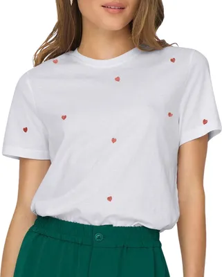 Produktbild von ONLY ONLKETTY S/S O-NECK TOP BOX JRS Bright White/ITALIAN XS