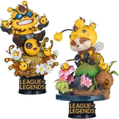 Produktbild von Beast Kingdom Toys League of Legends D-Stage PVC Dioramen Set Beemo & BZZZiggs 15 cm
