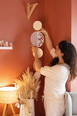Produktbild von Filigrane Dekokette – Zierliche Kette für elegante Wohnraum-Akzente
