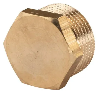 Produktbild von Messing Gewinde-Fitting Stopfen 3/4'AG (DN 20) - schwere Ausführung