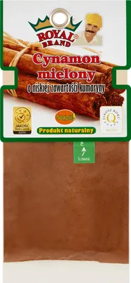 Obrázek produktu pro Mletá cejlonská skořice s nízkým obsahem kumarinu