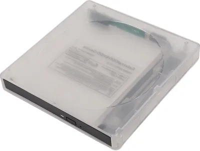 Image de Boîtier de lecteur optique Type C USB3.0 5Gbps transparent Boîtier de lecteur CD DVD BD externe pour ordinateur portable 12.7mm SATA pour Windows pour Linux
