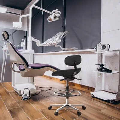 Produktbild von hjh OFFICE Counterstuhl WORK MF Arbeitsstuhl ohne Armlehnen Stoff
