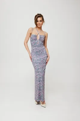 Produktbild von Makover Maxikleid für Frauen Ullub K193 tauminze L