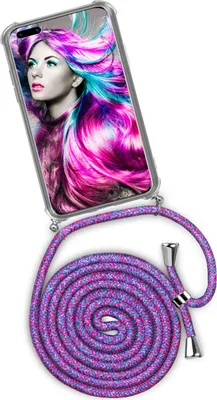 Produktbild von TWIST-Case + TWIST-Cord für Huawei P40, Farbe:Crazy Unicorn (Silber)