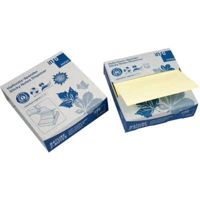 Image de Info Z-Notes Recycling Papillons adhésifs Standard jaune 1 paquet