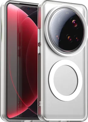 Produktbild von Magnetisch Hülle für Xiaomi 15 Ultra, Schlank Durchscheinend Matt Stoßfest Handyhülle Weiß