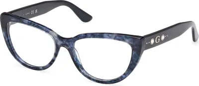 Zdjęcie produktu dla Guess GU50175 092 niebieskie/avana 54/16/140 okulary damskie