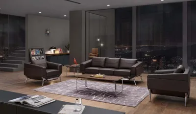 Produktbild von Design Sessel Couch Sofa Relax Stoff Lounge Luxus Fernseh Club Polster 1 Sitzer
