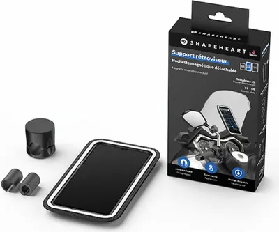 Immagine prodotto di Supporto cellulare shapeheart per specchietto retrovisore dello scooter taglia m