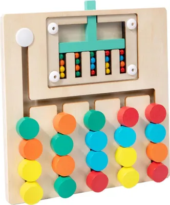 Produktbild von Holzspiele für Kinder - Sortierspiele - Kinderspielzeug - Reisespielzeug - Frühes Lernen für Kinder - Jungen und Mädchen von 3-7 Jahren