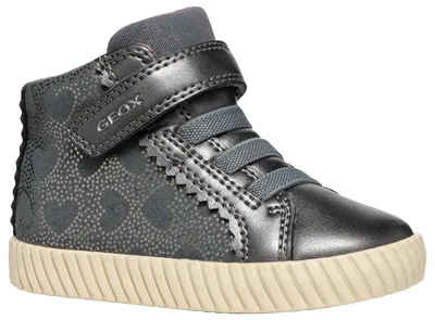 Zdjęcie produktu dla Buty sportowe Geox dla dziewczynek, model B Mirroless Girl, kolor: szary, rozmiar: 25 EU