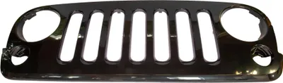 Produktbild von Frontgrill ABS Frontmaske zum lackieren Jeep Wrangler JK 07-18