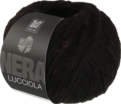 Produktbild von Lana Grossa - Lucciola 0012 schwarzbraun