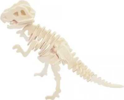 Image de WOODEN TOY , WCK 3D Puzzle Velociraptor petit