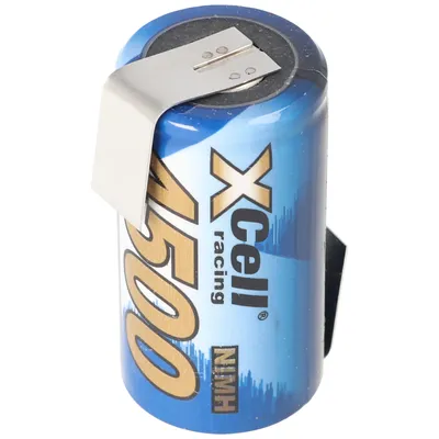 Produktbild von XCell 4500mAh Sub-C NiMH Akku mit Lötfahne Z-Form