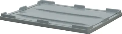 Produktbild von Deckel für Palettenboxen 1200x1000 mm - grau