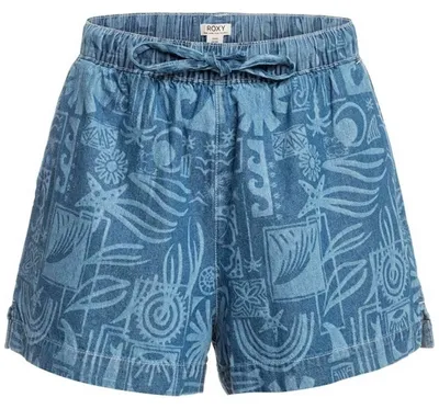 Zdjęcie produktu dla Szorty Roxy ROXY Lekeitio Break High Denim Pt - Pantalón corto dla Damskie